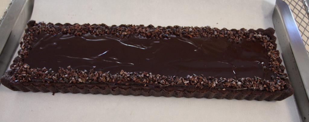 chocolate caramel tart