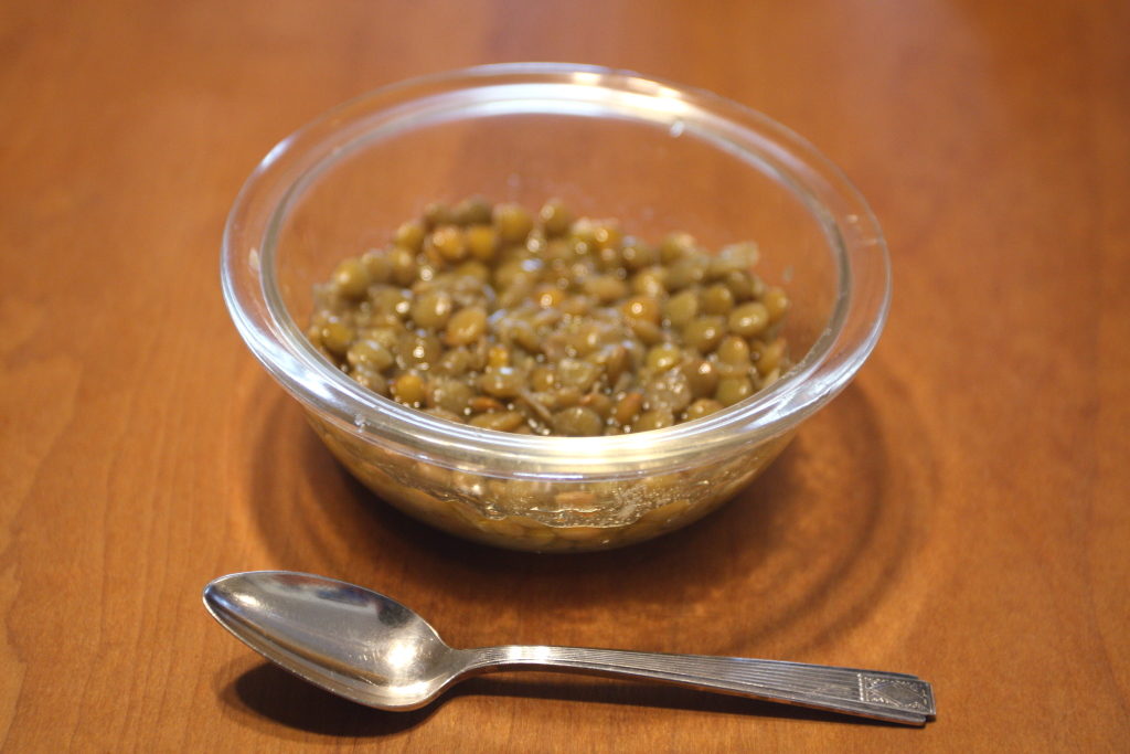 lentil olive oil dip