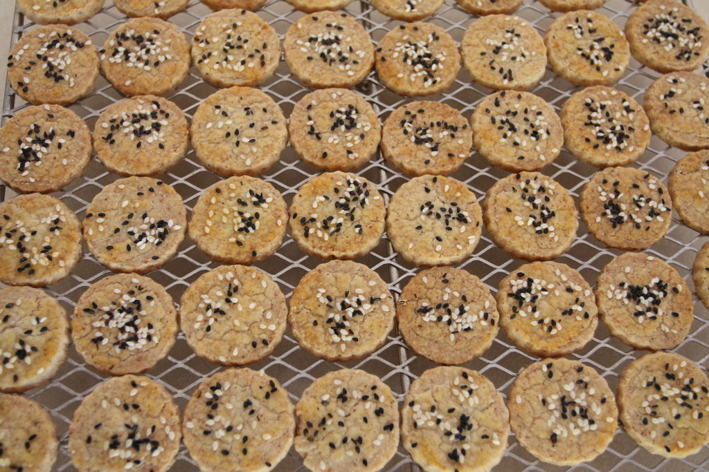 sesame seed cookies