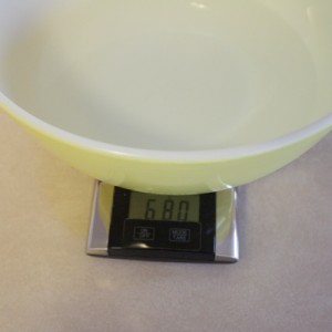 680 grams water