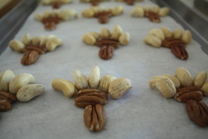 pecan and cashew paws