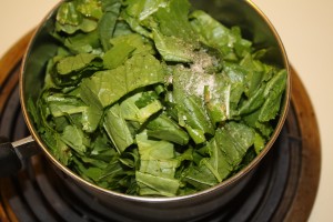 cooking greens