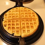 a perfectly done waffle