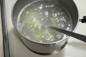 boiling gnocchi