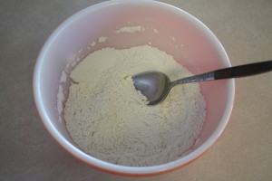 flour, salt, baking powder