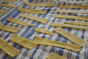 drying pasta