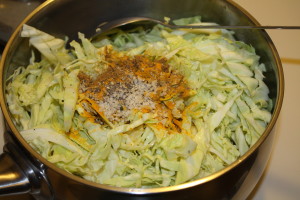 cabbage and spices