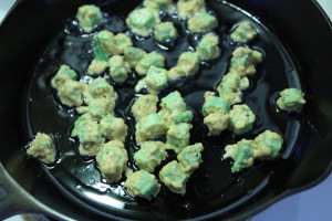 frying okra