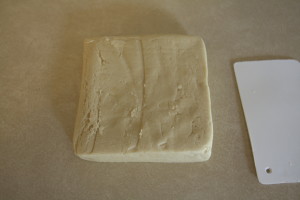 block of dough