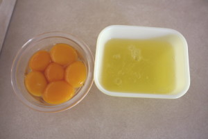 separated eggs