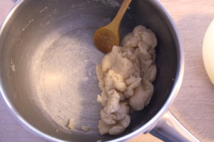 making choux pastry