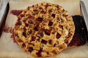 Strawberry Balsamic pie
