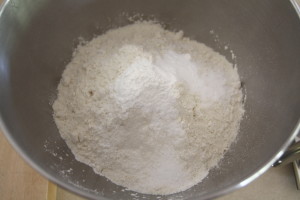 dry ingredients for scones