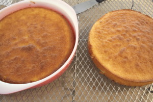 cooling cakes