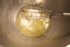 making Swiss meringue