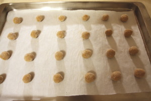 cookie ready for the oven