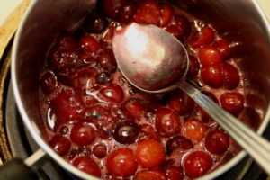 cooking cherries