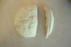 cutting dough