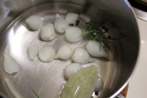 cooking pearl onions