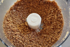 making hazelnut-almond praline paste