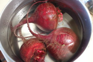 cooking beets