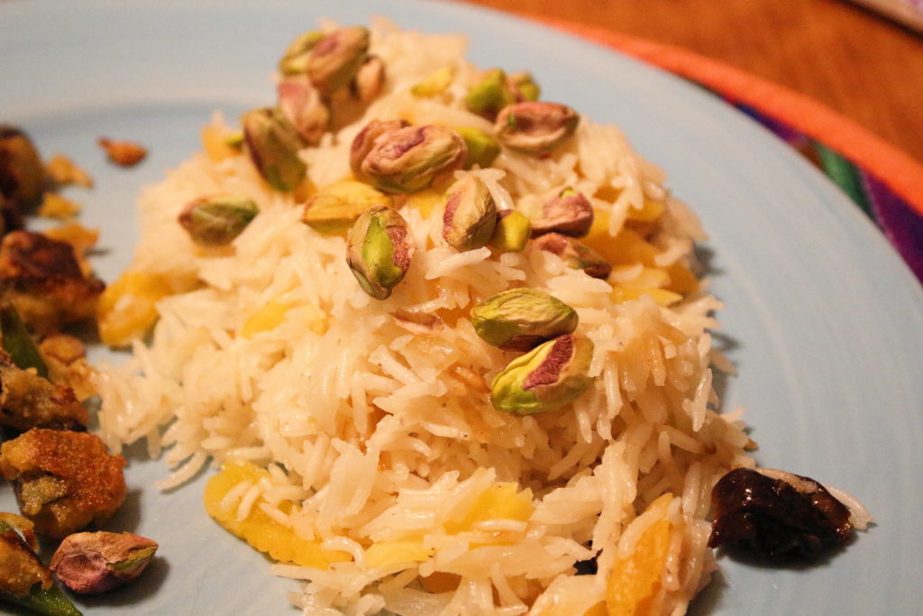 Turkish rice pilaf
